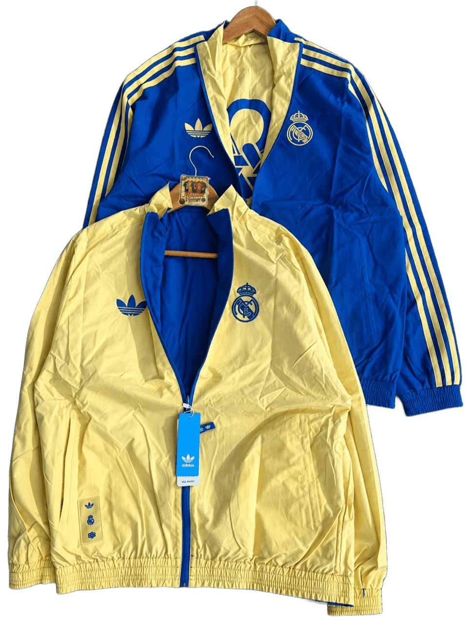 survêtement double face real madrid
